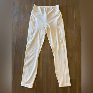 Fabletics PureLuxe Cream Leggings with Tags